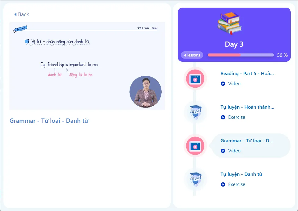 Lộ trình học từng ngày trên Edmicro TOEIC