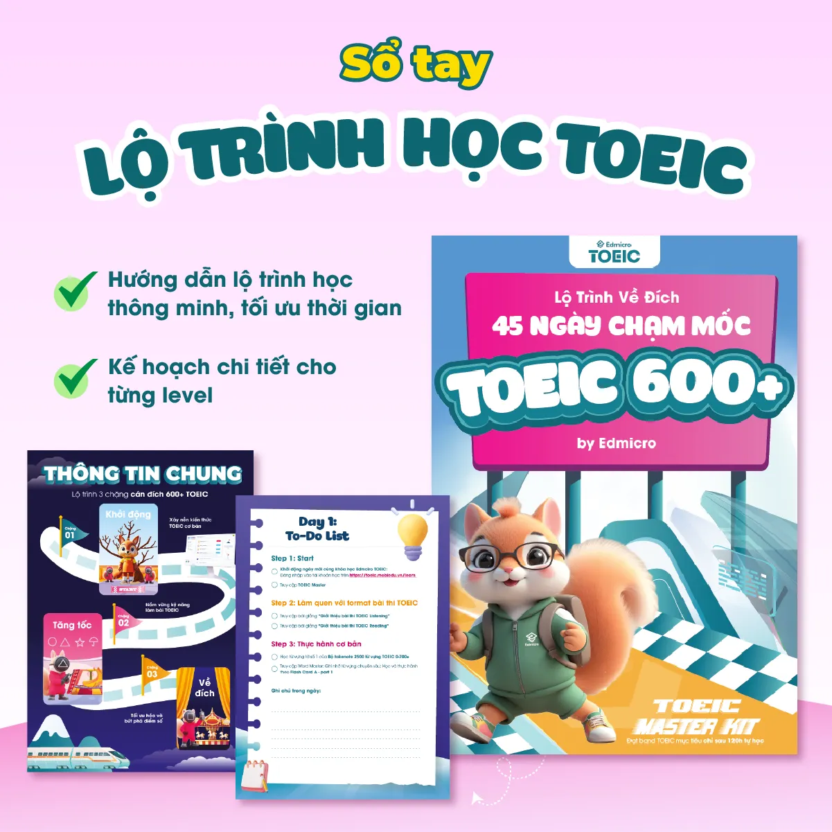 Sổ tay lộ trình học TOEIC